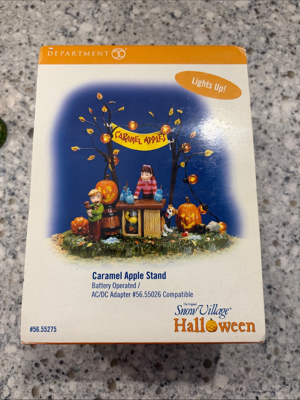 Department 56 Caramel Apple Stand